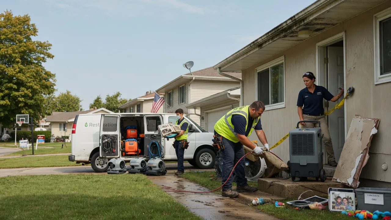 Water Damage Restoration in Belleville, WV near me